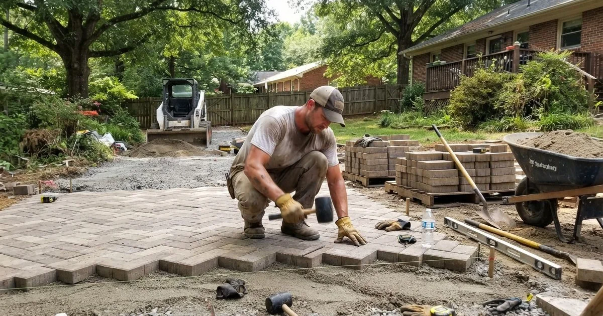 What a patio or hardscaping project costs in Spartanburg