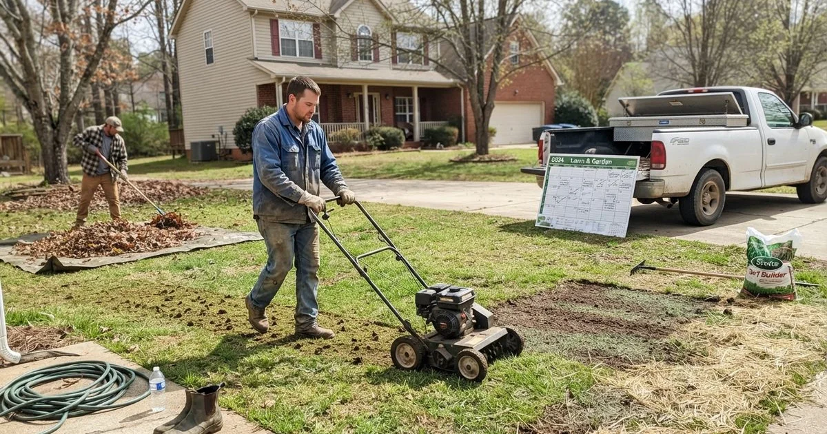 A season-by-season lawn care calendar for Spartanburg